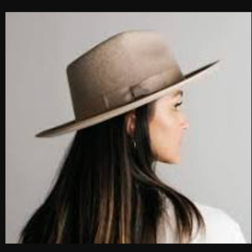 Gigi Pip Monroe Oatmeal Rancher hat